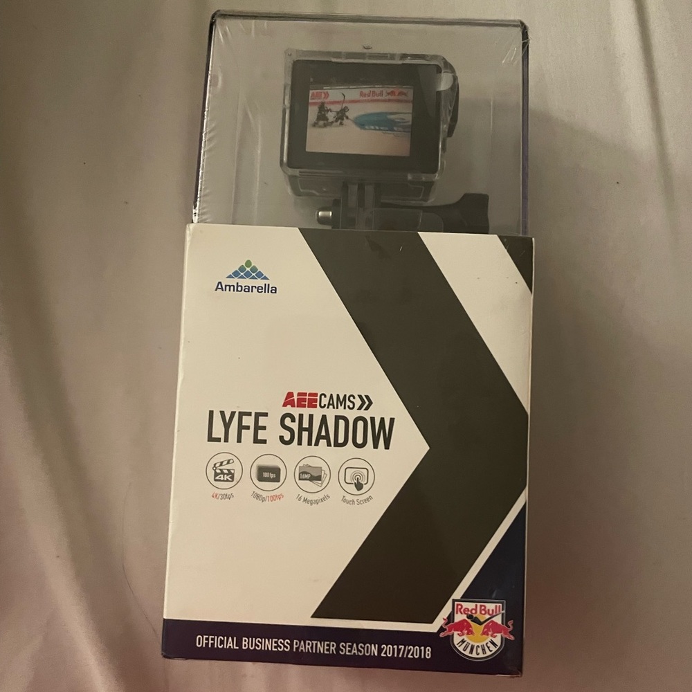 Ambarella AEE Cams Lyfe Shadow Touchscreen Video Camera Brand New
